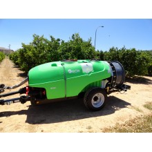 Прицепной опрыскиватель для садов и виноградников «Dinamic Orange Qi 9.0 Ecoteqi» (Fede, Испания)