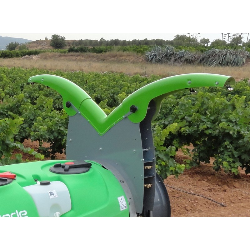 Прицепной опрыскиватель для садов и виноградников «Dinamic Qi 8 Ecoteqi» (Fede, Испания)