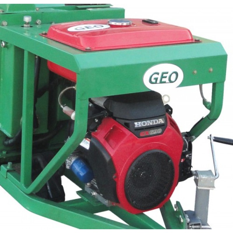 Измельчитель веток (рубильная машина) ECO 25 c бензиновым двигателем (GEO, Италия)